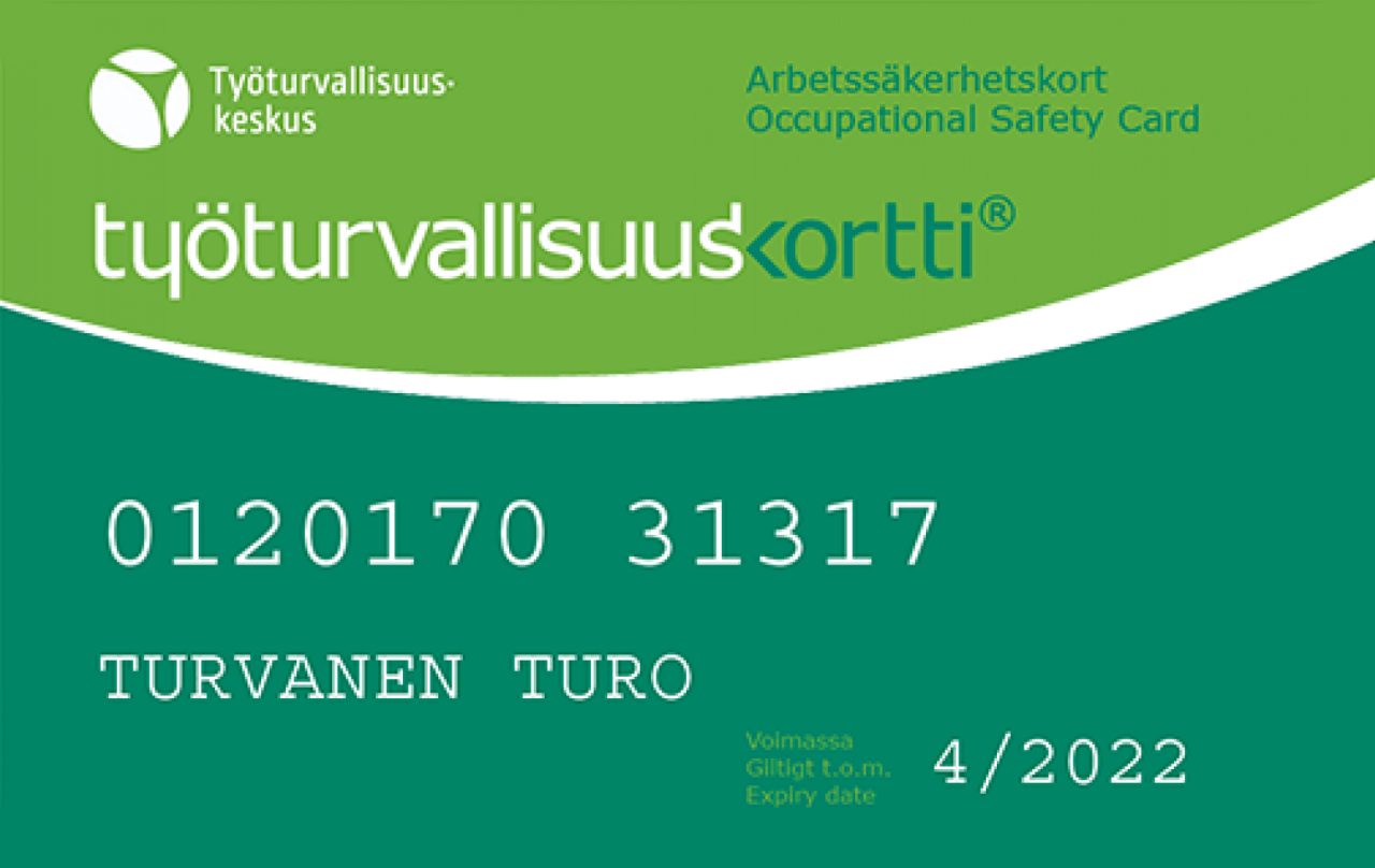 työturvallisuuskortti